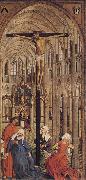 Roger Van Der Weyden, Crucifixion in a Church